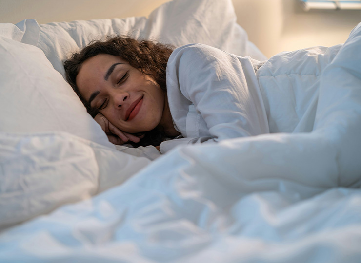 person sleeping