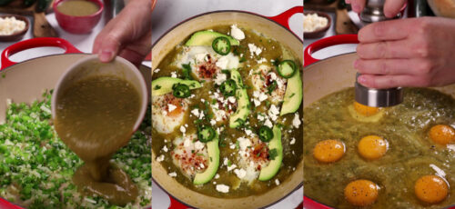 Spicy Green Shakshuka with Feta: Recipe